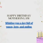 Happy Birthday Mother in Law