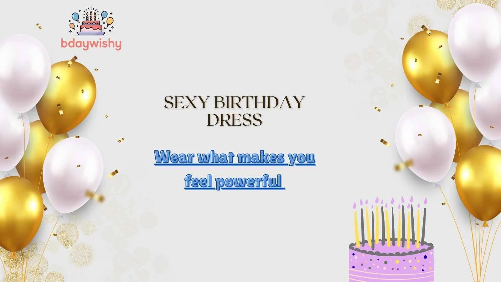 Sexy Birthday Dress