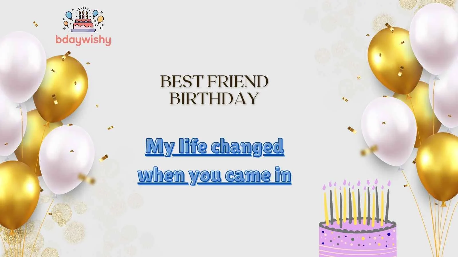 Best Friend Birthday