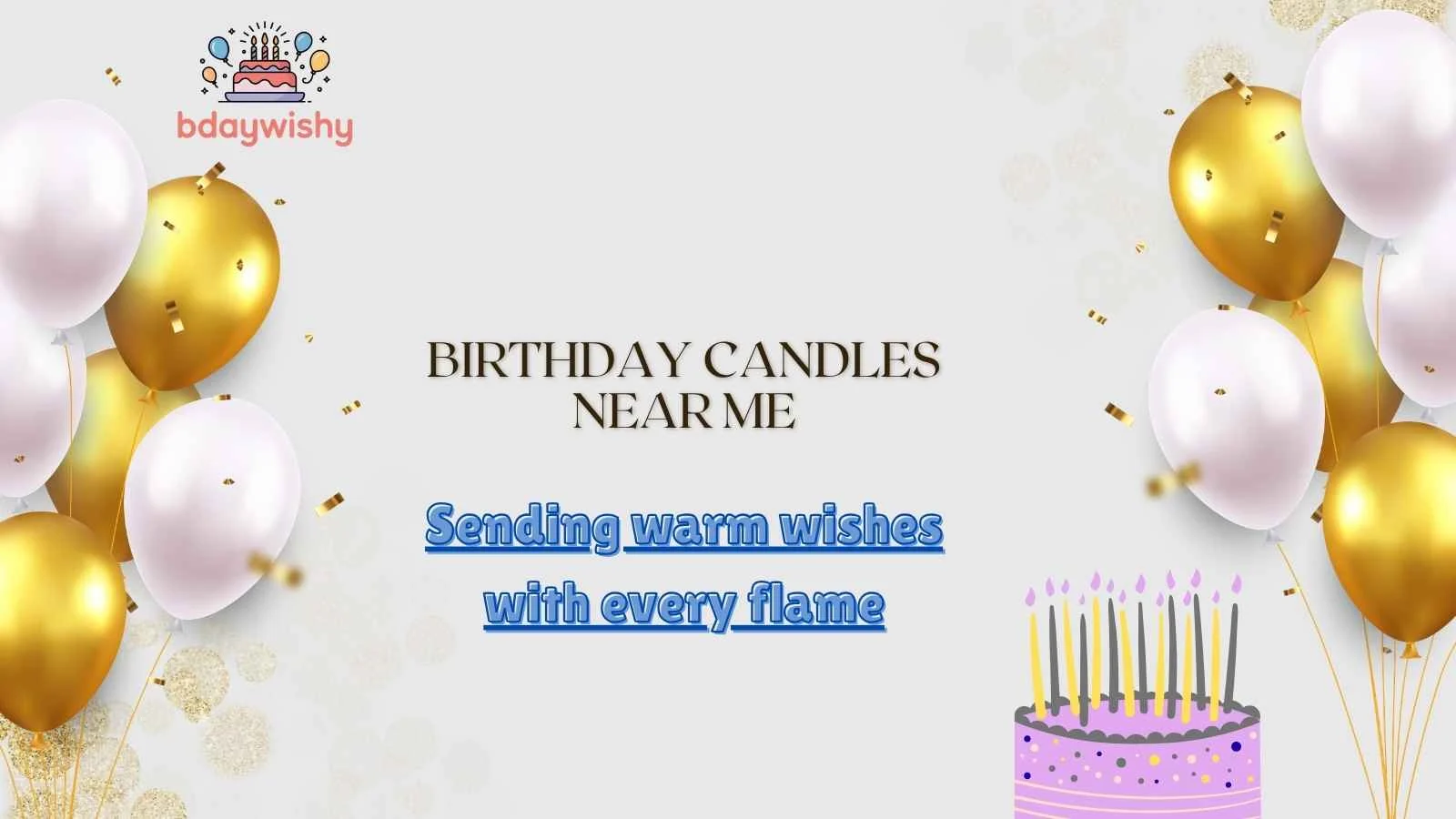 Birthday Candles Near Me