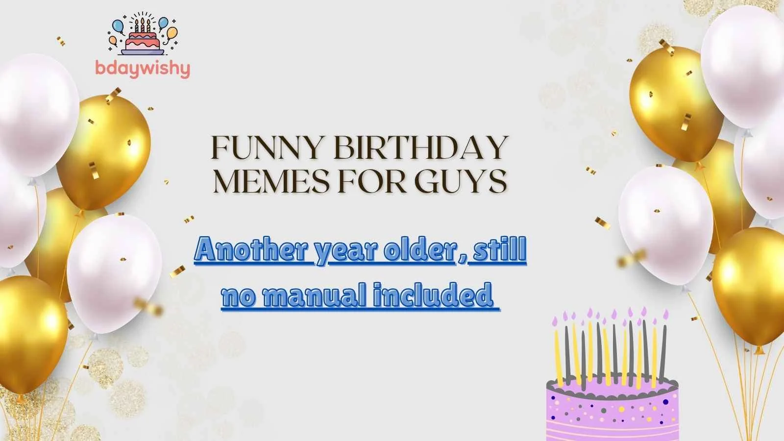 Funny Birthday Memes for Guys