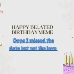 Happy Belated Birthday Meme