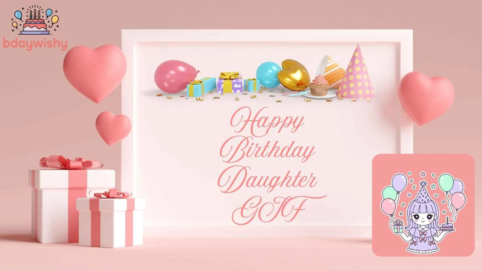 Happy Birthday Daughter GIF