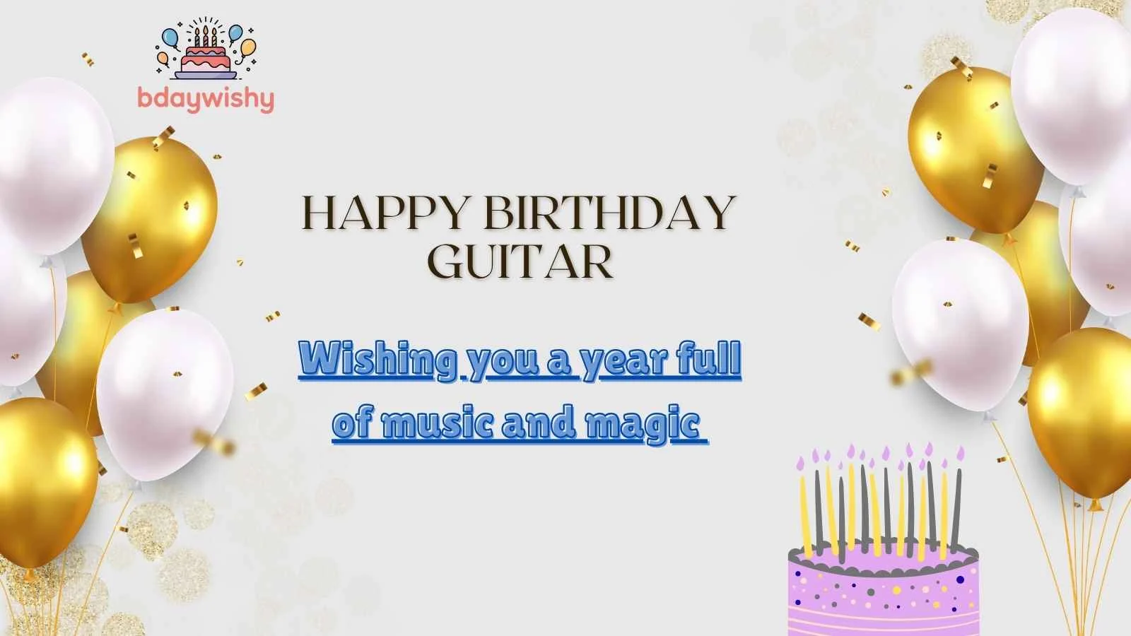 Happy Birthday Guitar