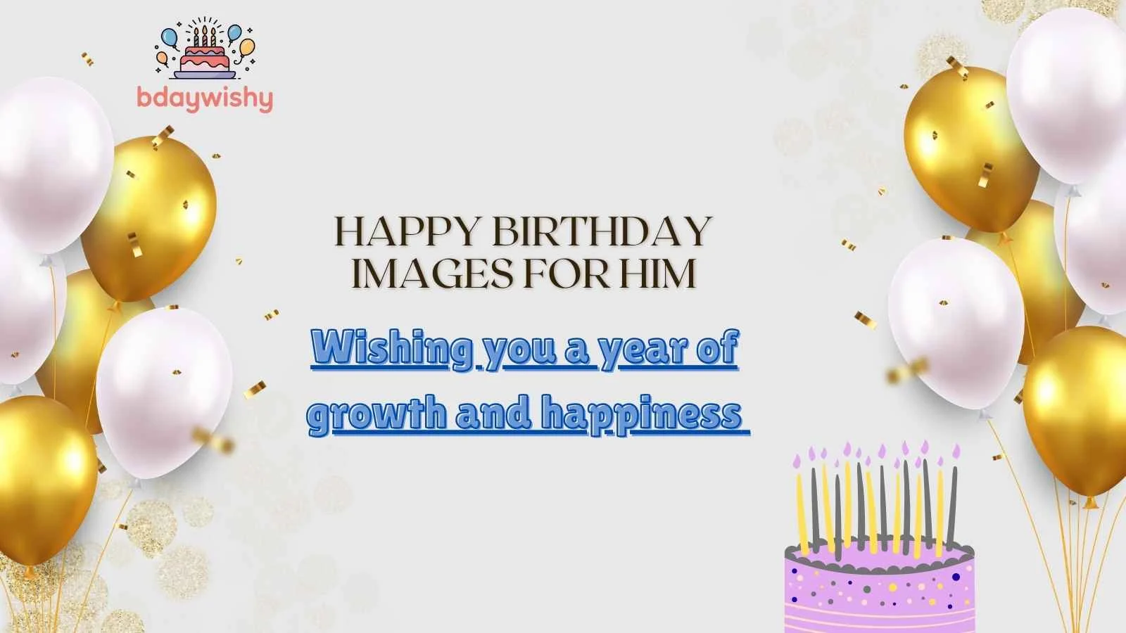 Happy Birthday Images for Him