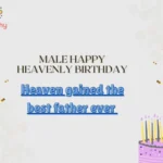 Male Happy Heavenly Birthday