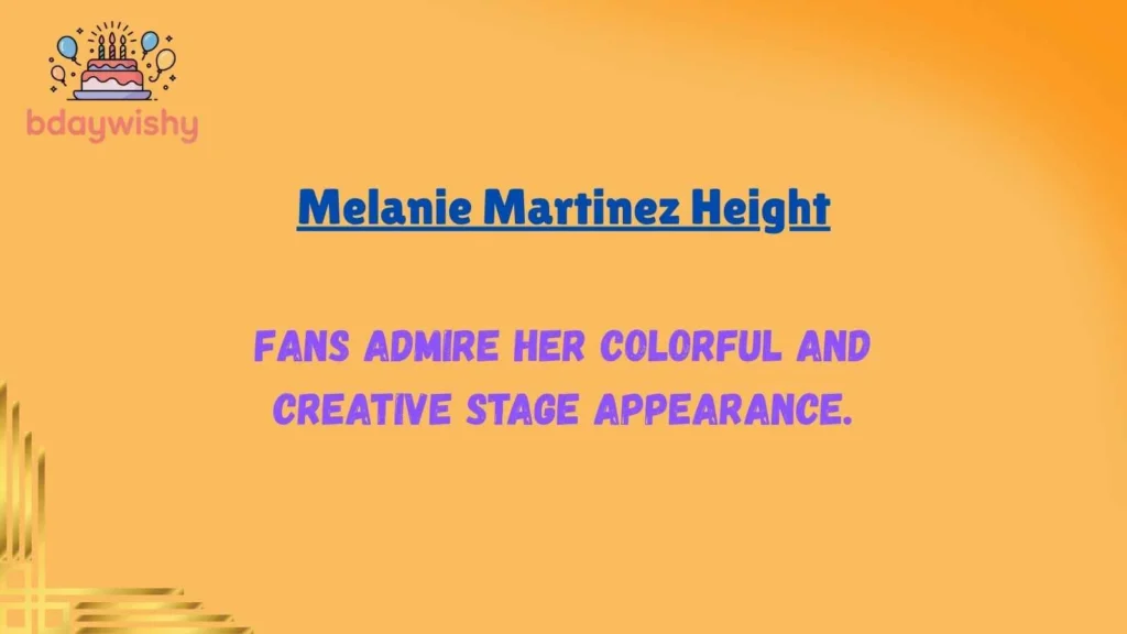 Melanie Martinez Height
