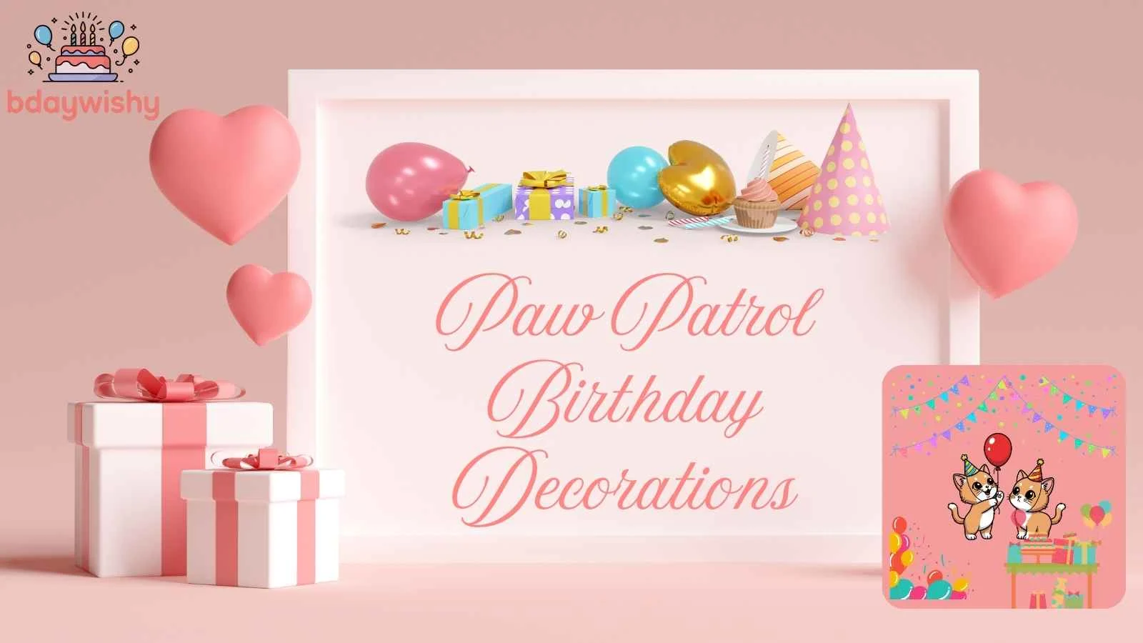 Paw Patrol Birthday Decorations