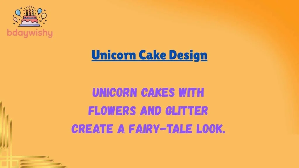 Unicorn Cake Design