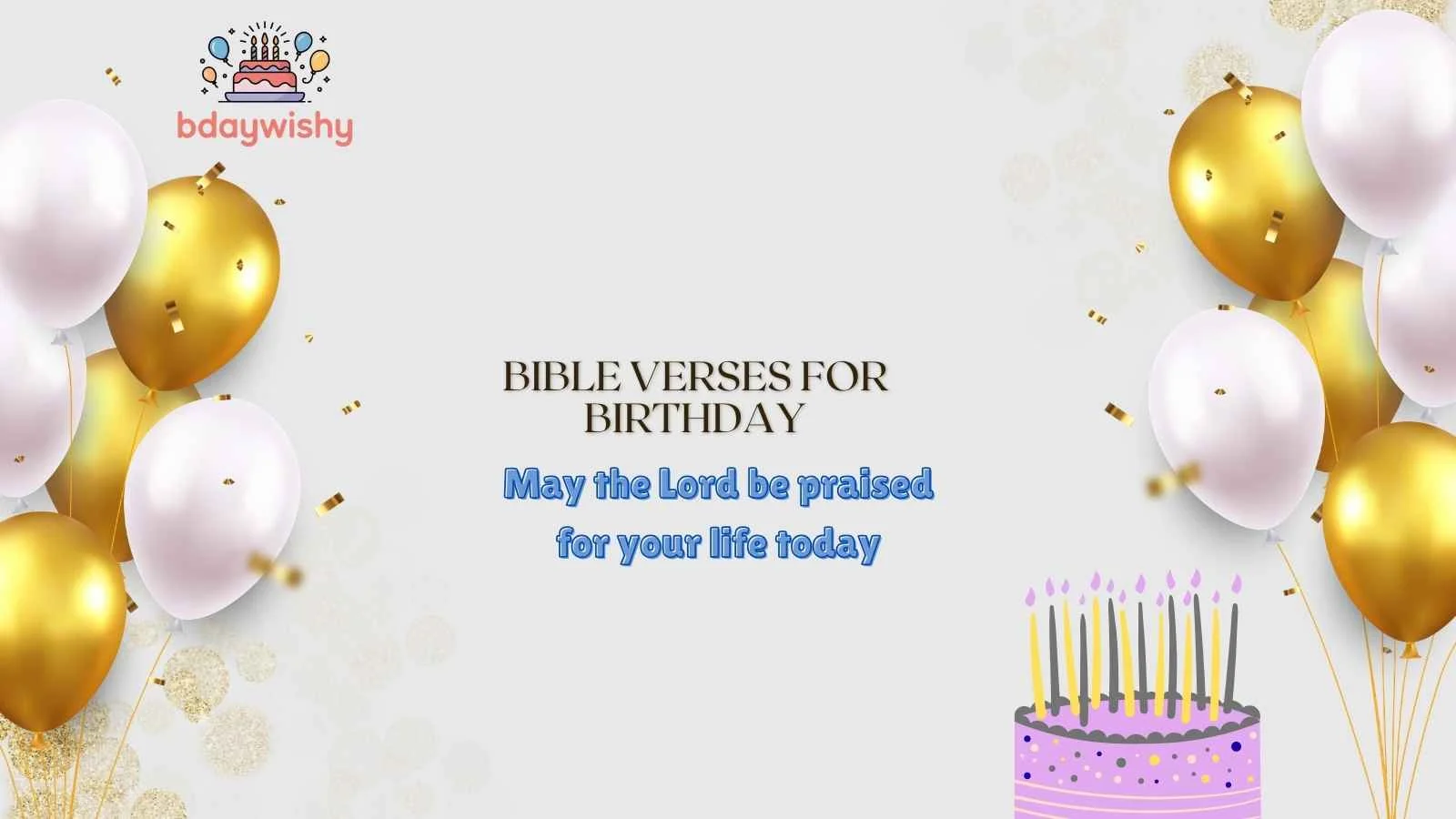 Bible Verses for Birthday
