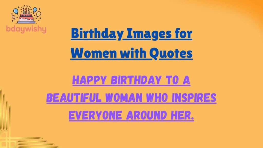 Birthday Images for Women with Quotes