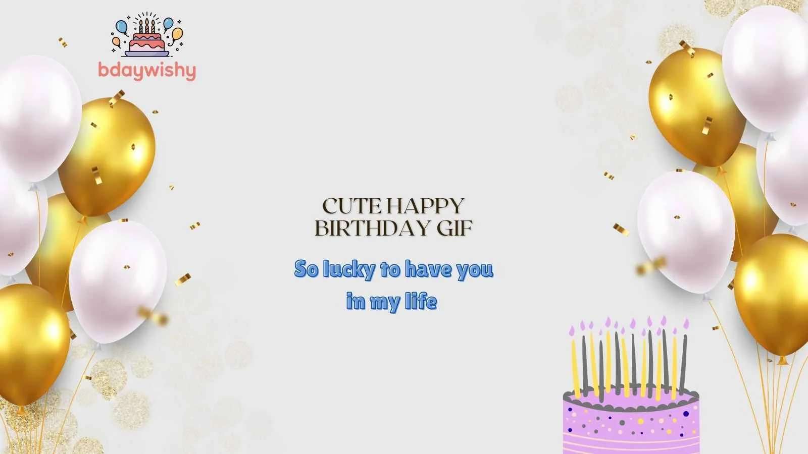 Cute Happy Birthday GIF