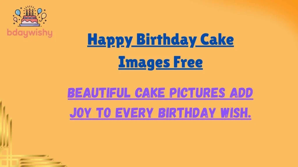 Happy Birthday Cake Images Free