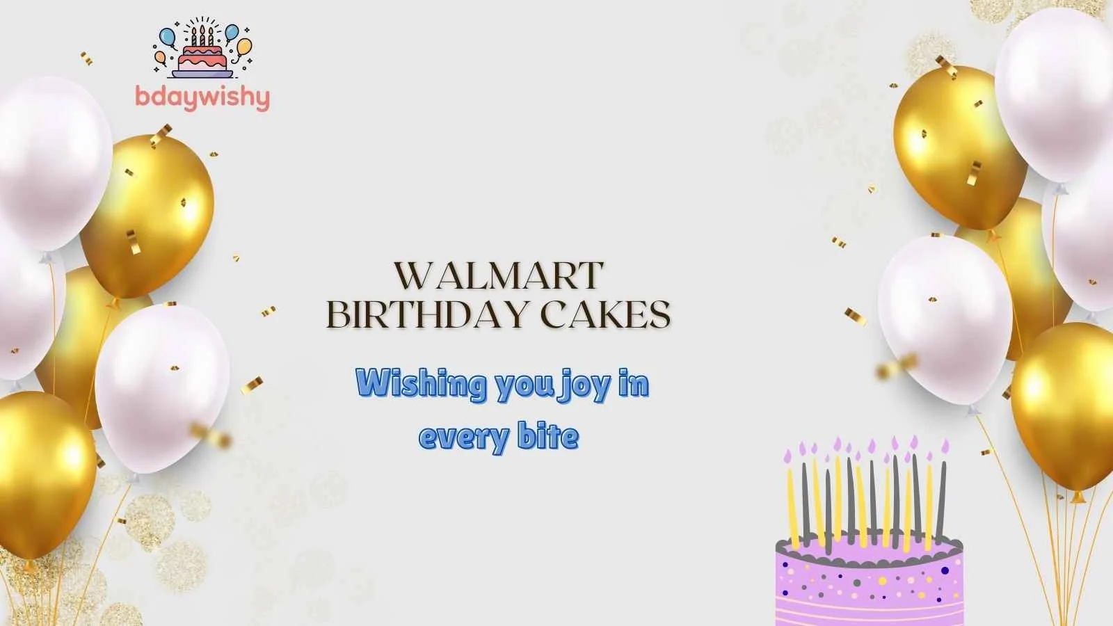 Walmart Birthday Cakes