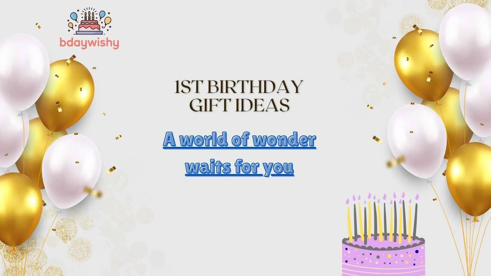 1st Birthday Gift Ideas