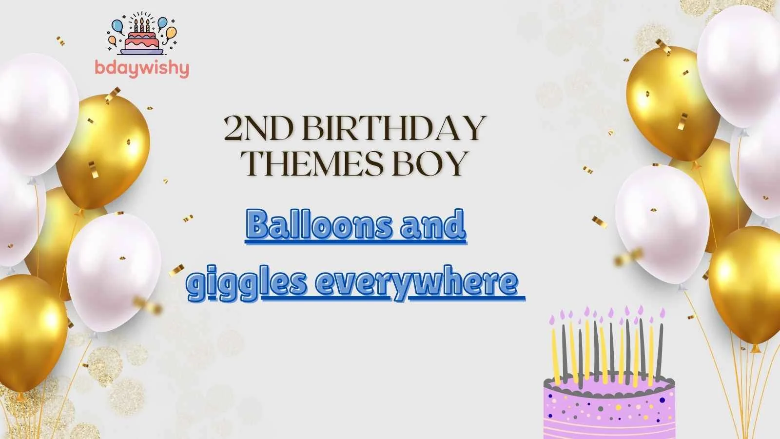 2nd Birthday Themes Boy