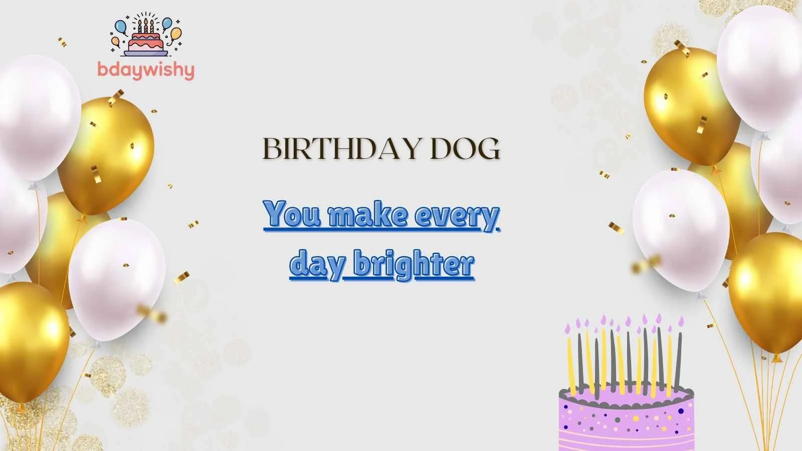 Birthday Dog