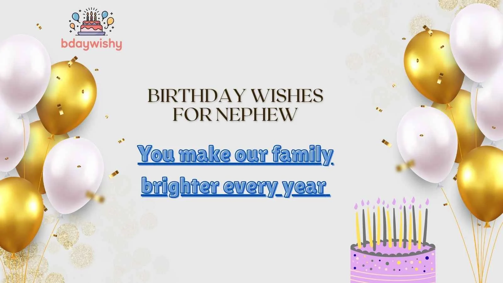 Birthday Wishes for Nephew