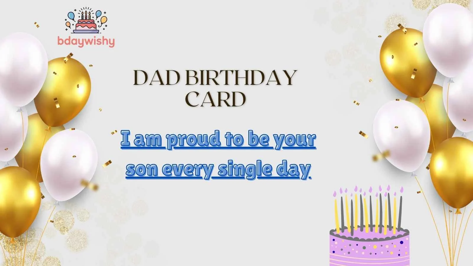 Dad Birthday Card