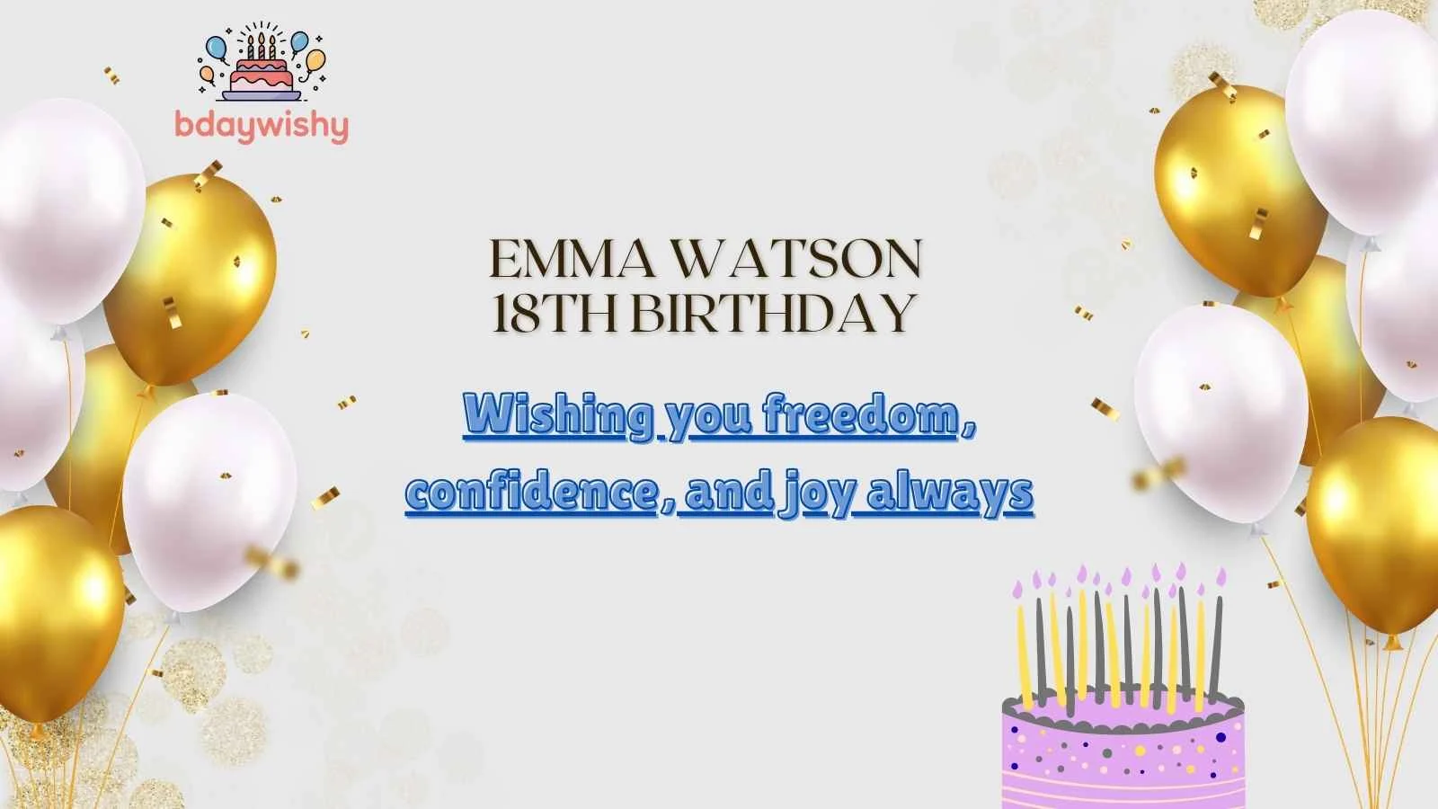 Emma Watson 18th Birthday