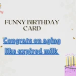 Funny Birthday Card