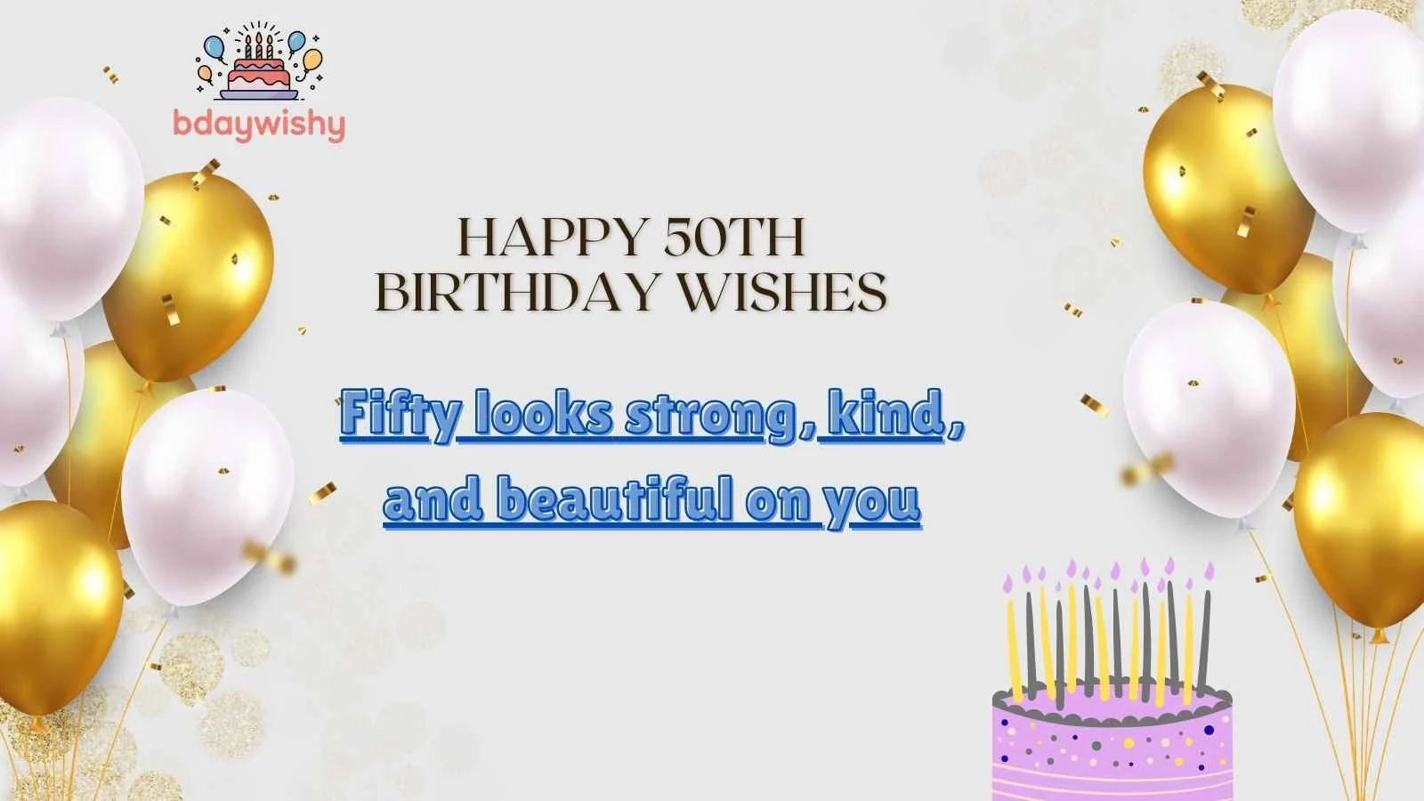 Happy 50th Birthday Wishes