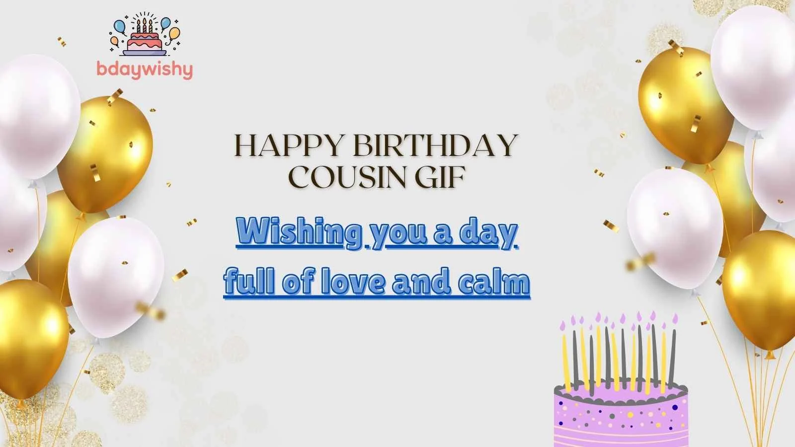 Happy Birthday Cousin GIF