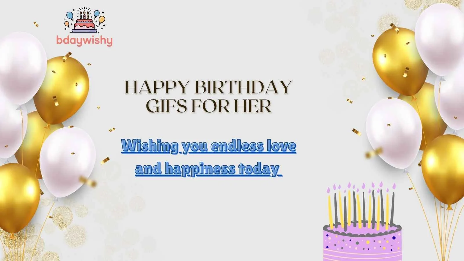 Happy Birthday GIFs for Her