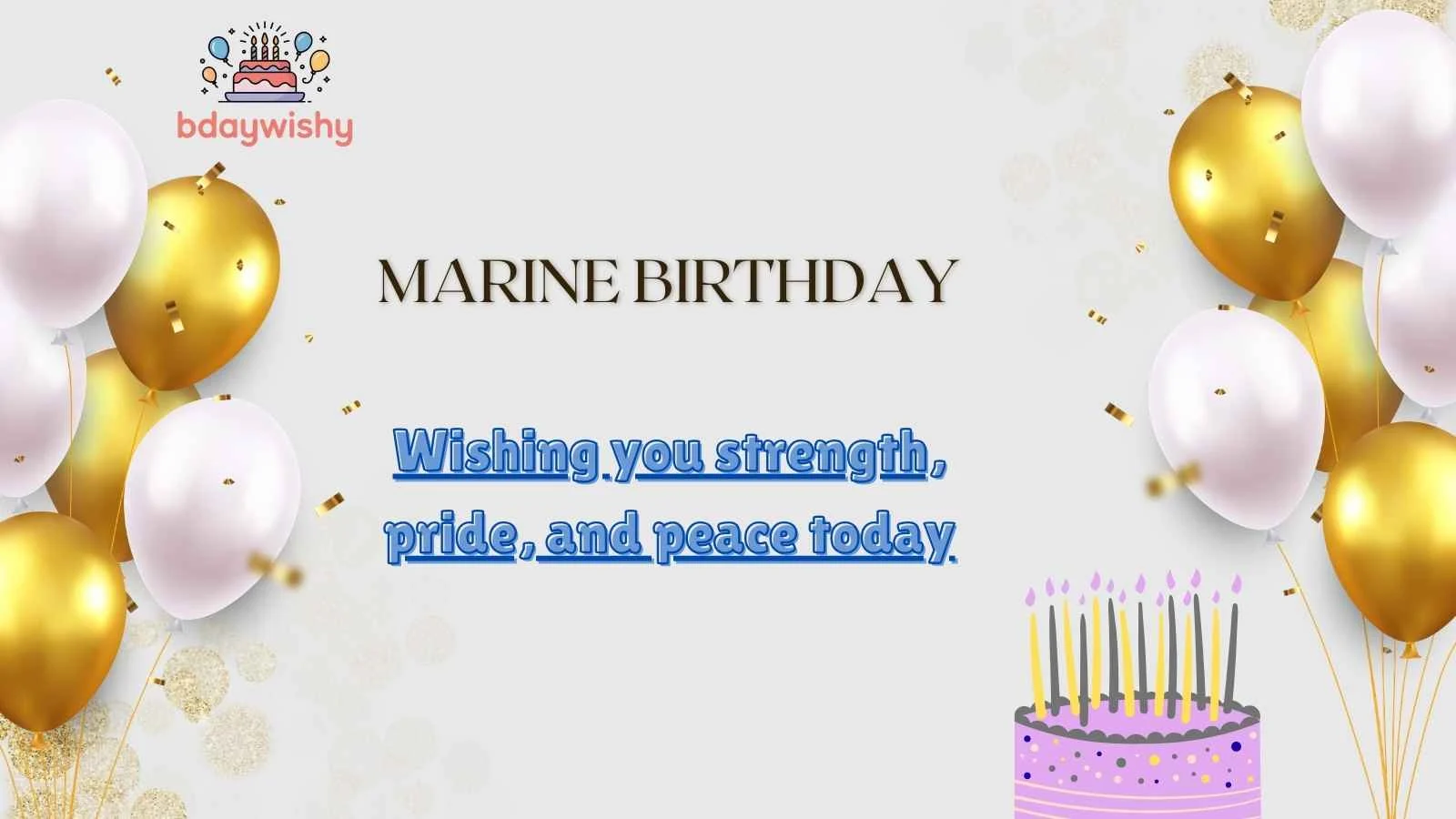 Marine Birthday