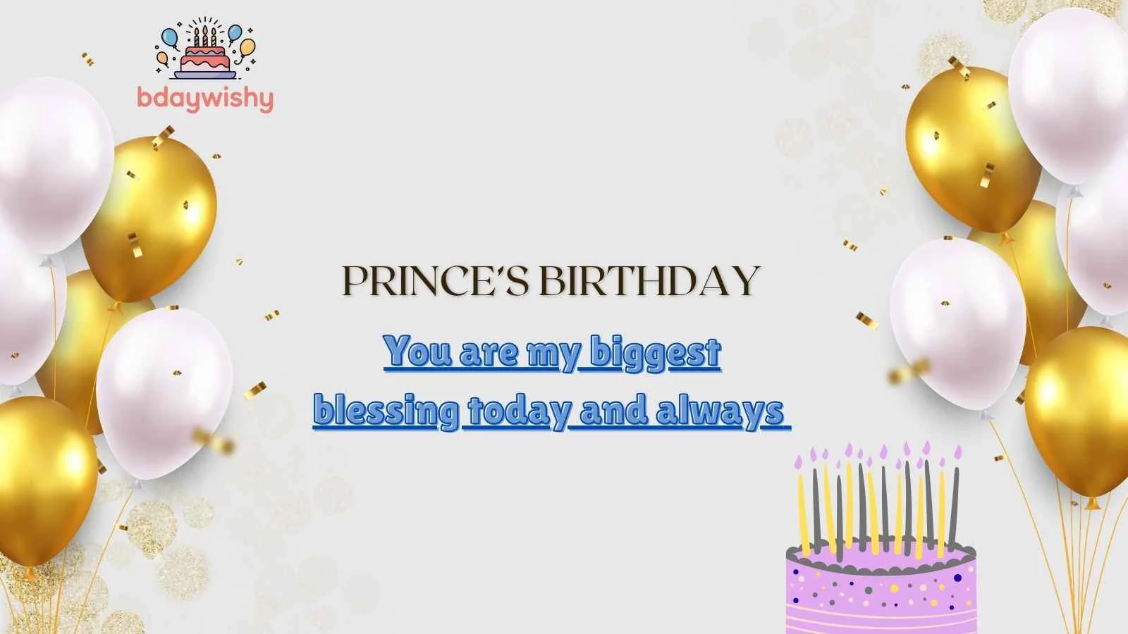 Prince’s Birthday