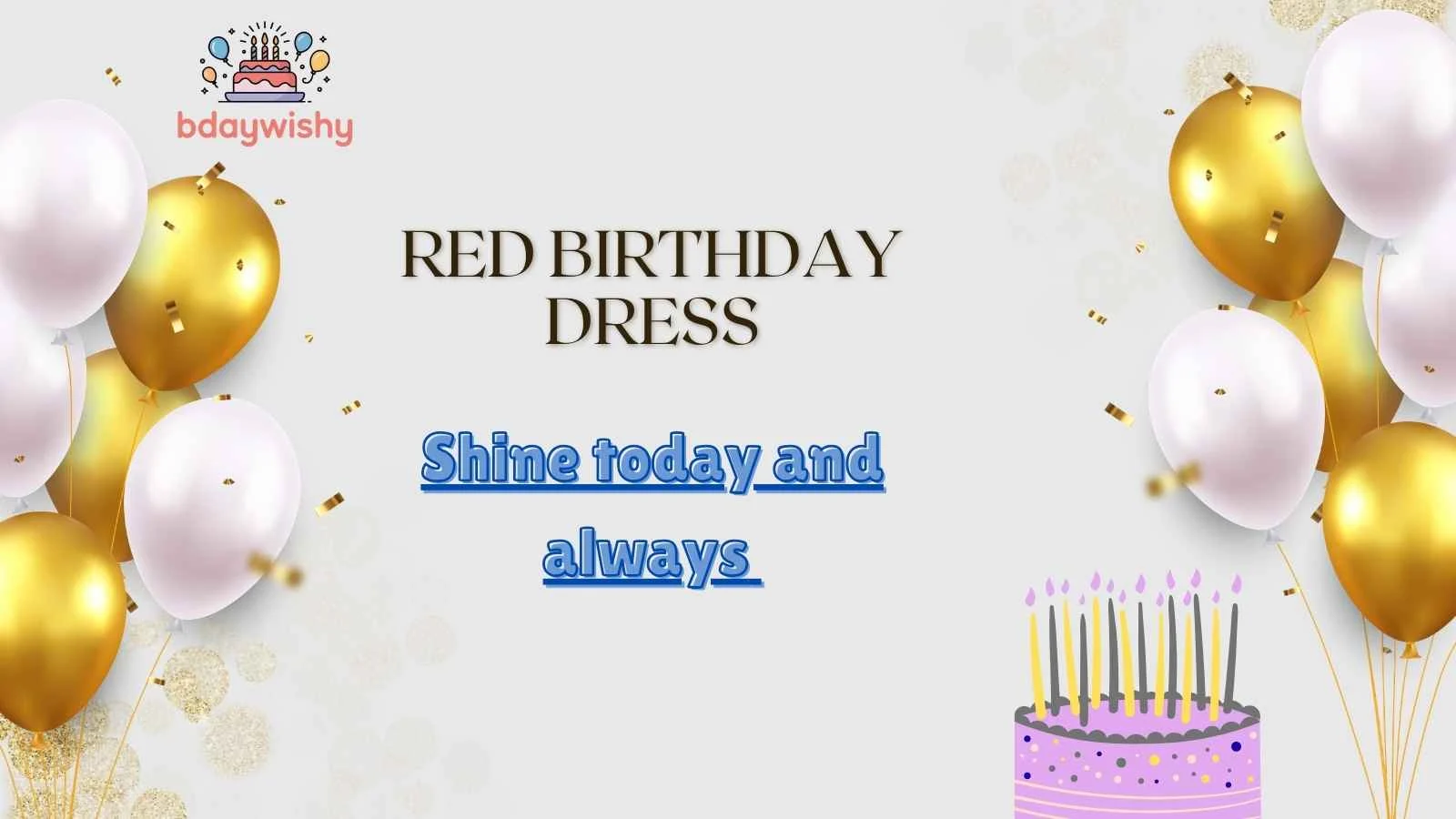Red Birthday Dress