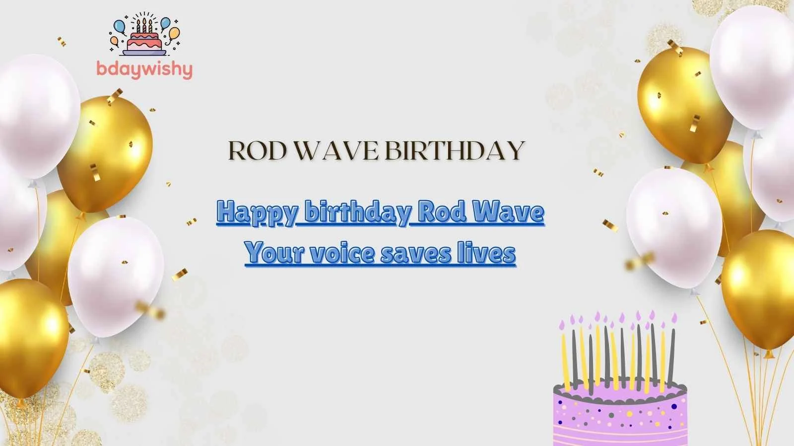 Rod Wave Birthday