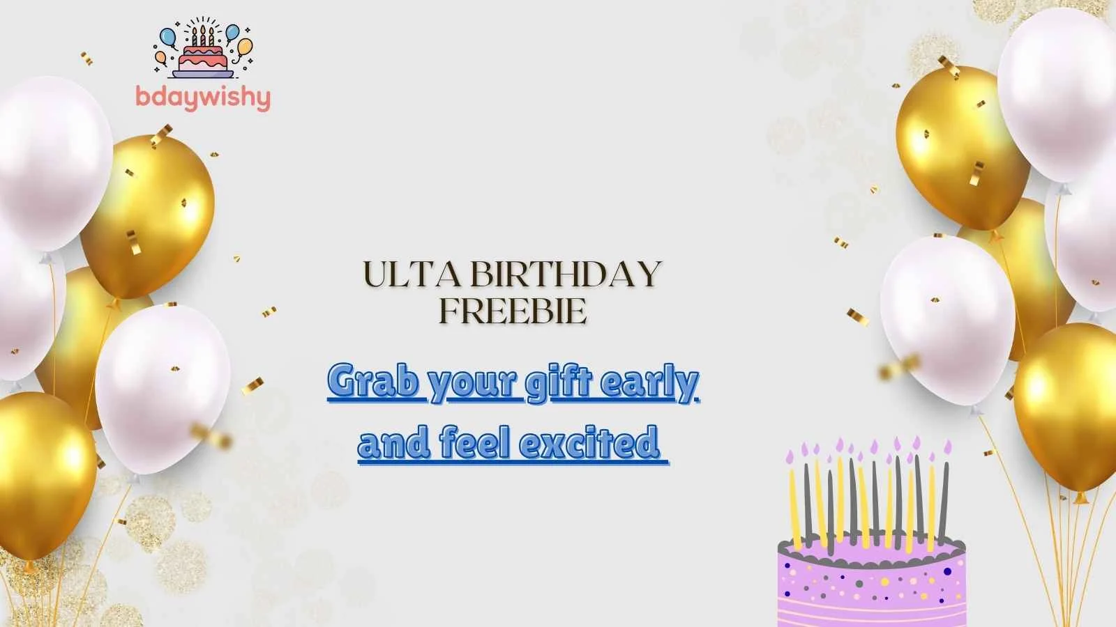 Ulta Birthday Freebie