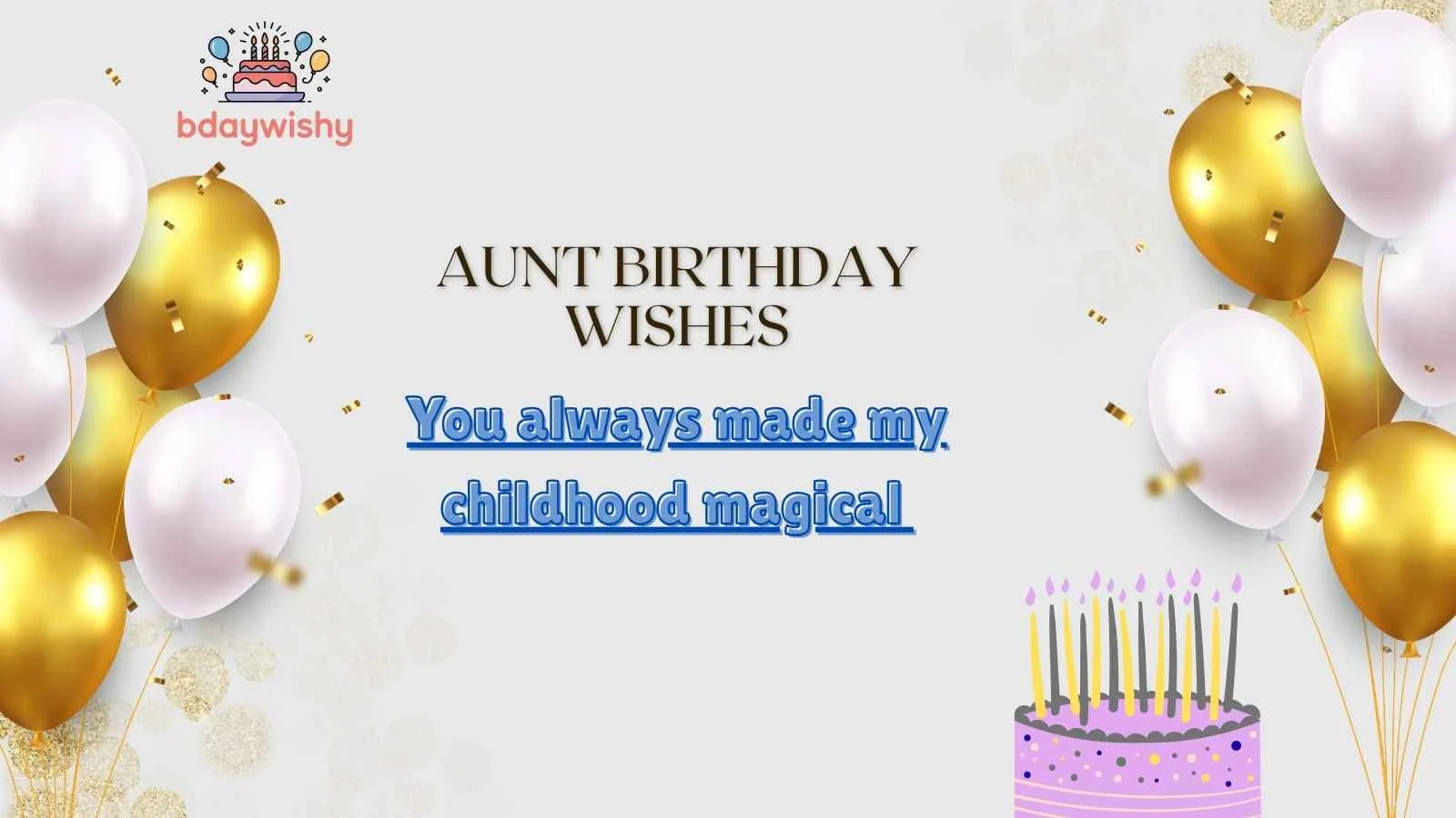 Aunt Birthday Wishes