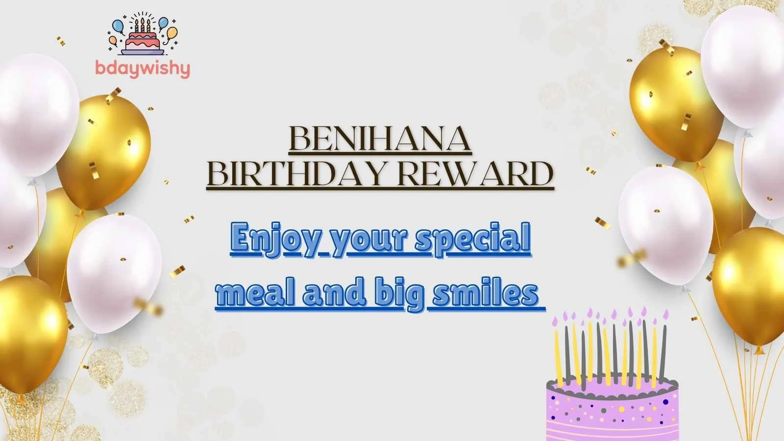 Benihana Birthday Reward