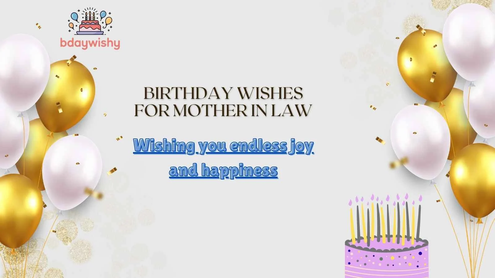 Birthday Wishes for Mother in Law