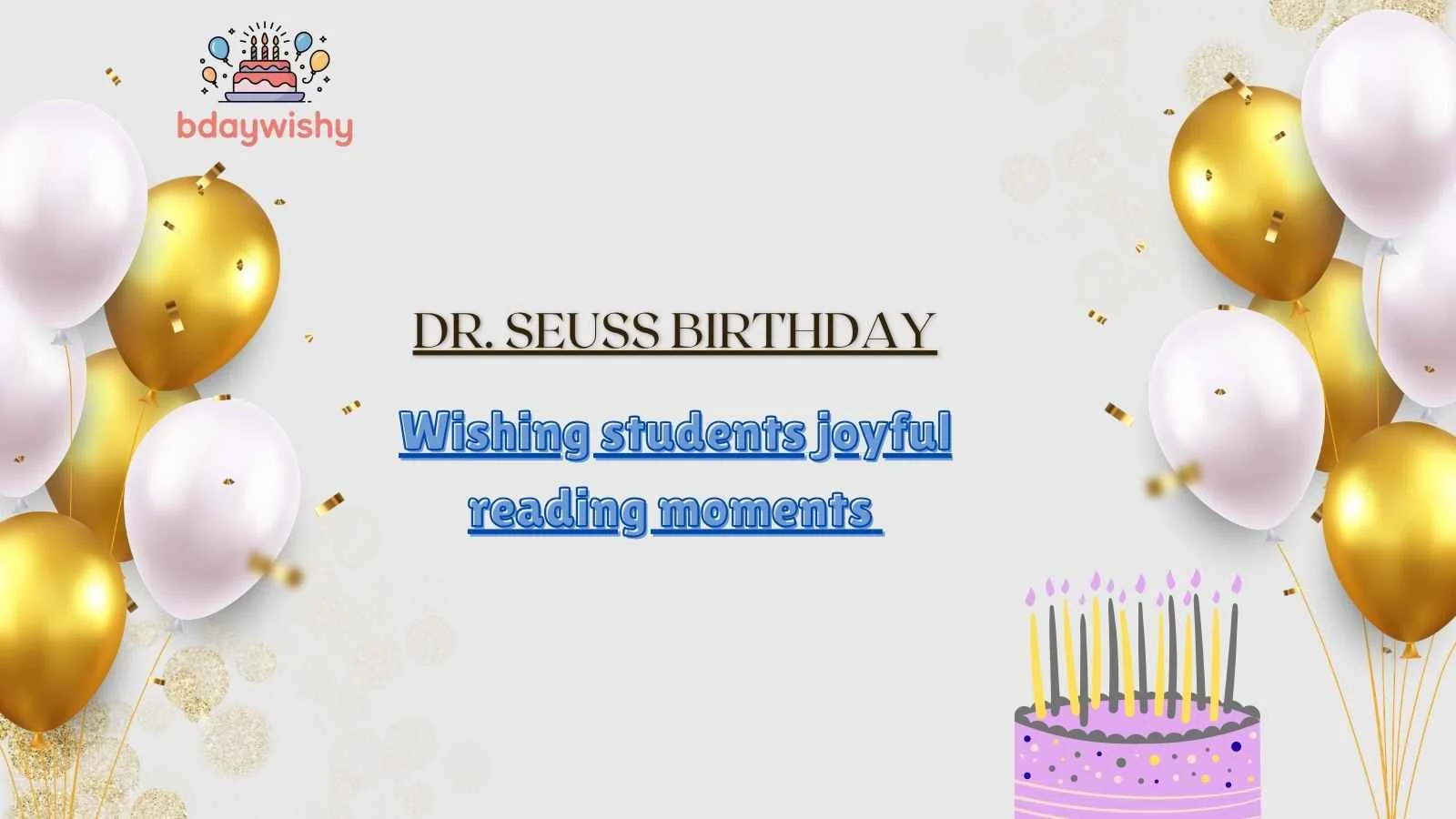 Dr. Seuss Birthday