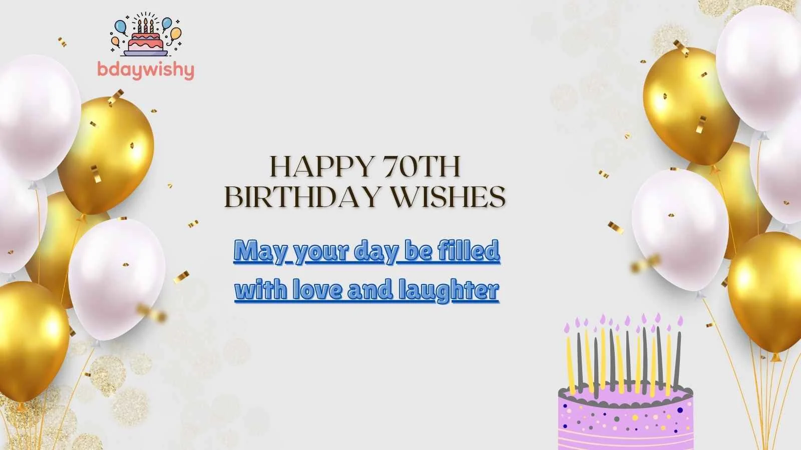 Happy 70th Birthday Wishes