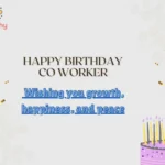 Happy Birthday Co Worker