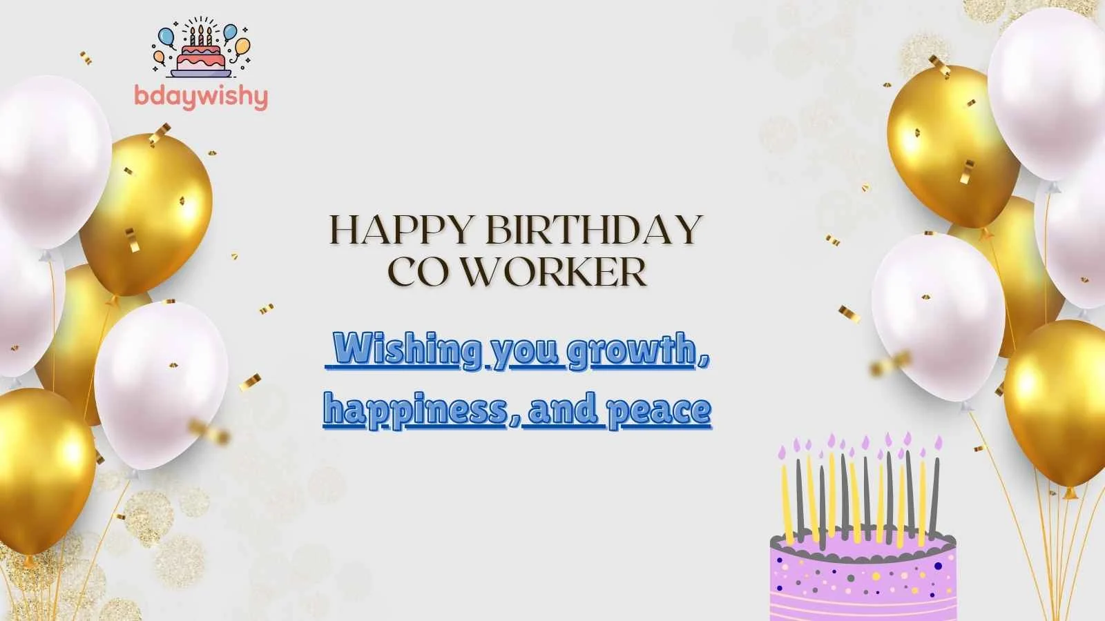 Happy Birthday Co Worker