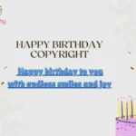 Happy Birthday Copyright