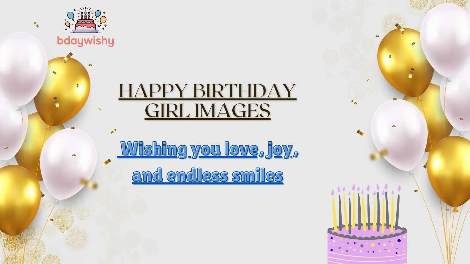 Happy Birthday Girl Images