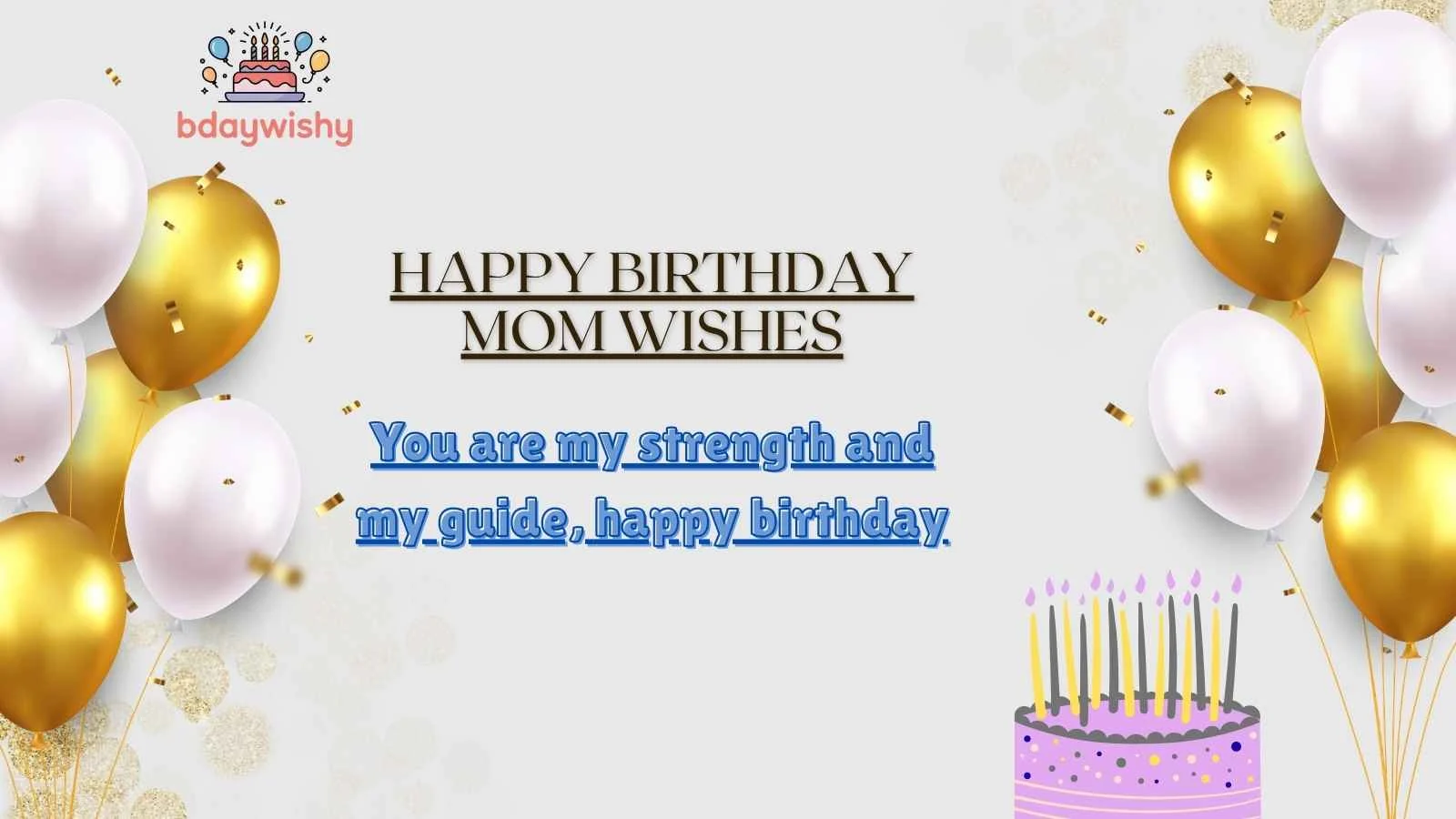 Happy Birthday Mom Wishes