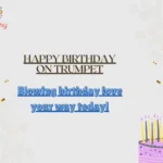Happy Birthday on Trumpet