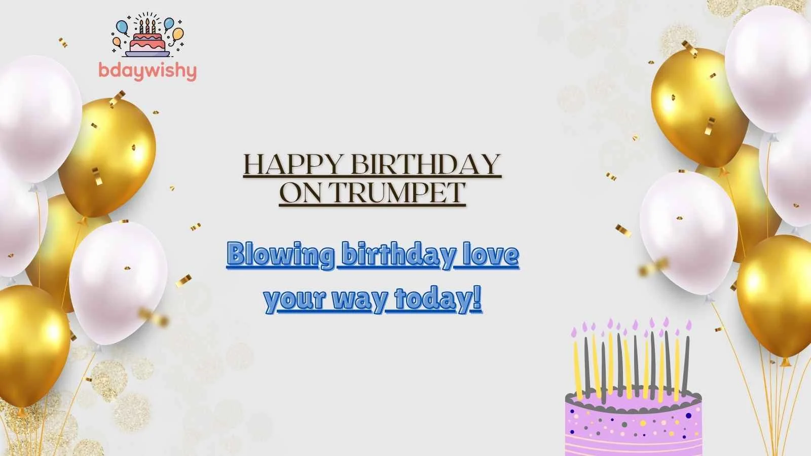 Happy Birthday on Trumpet