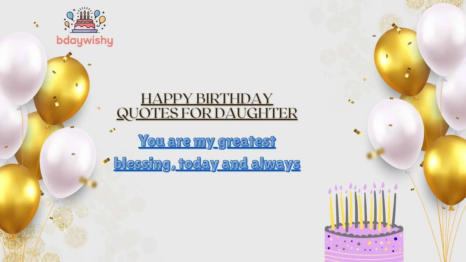 Happy Birthday Quotes for Daughter