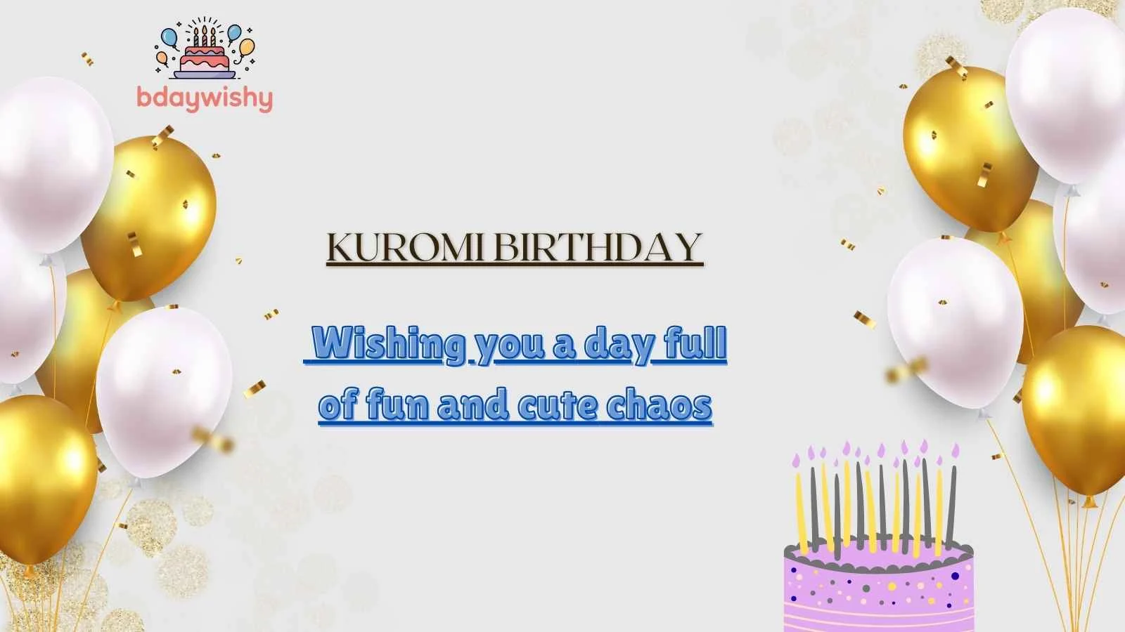Kuromi Birthday