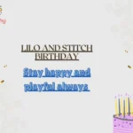 Lilo and Stitch Birthday