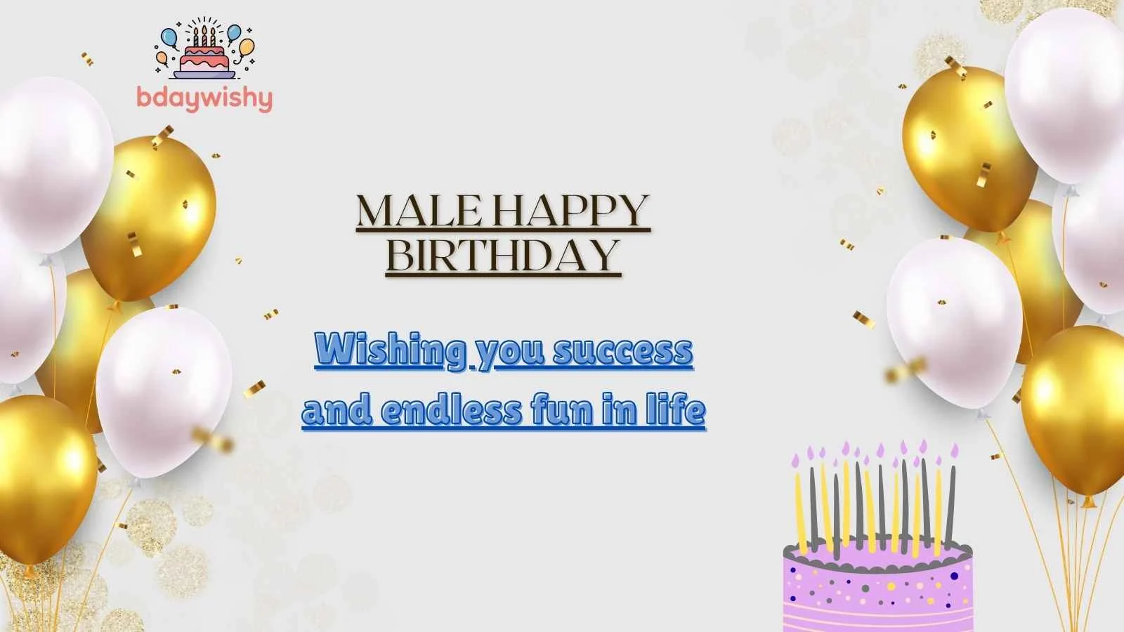 Male Happy Birthday