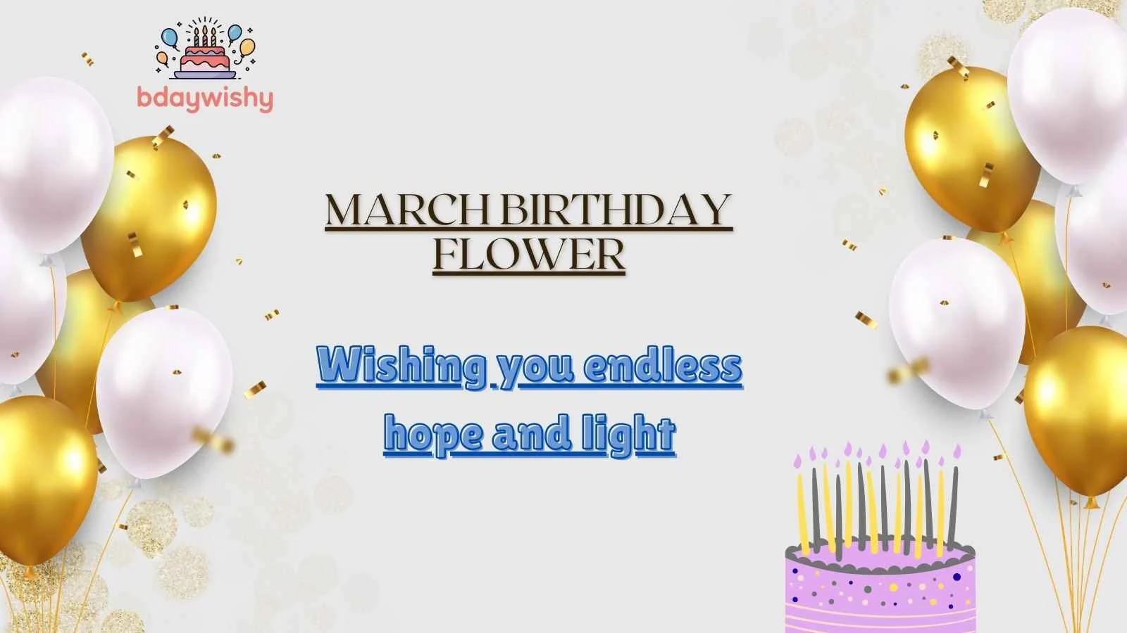 March Birthday Flower